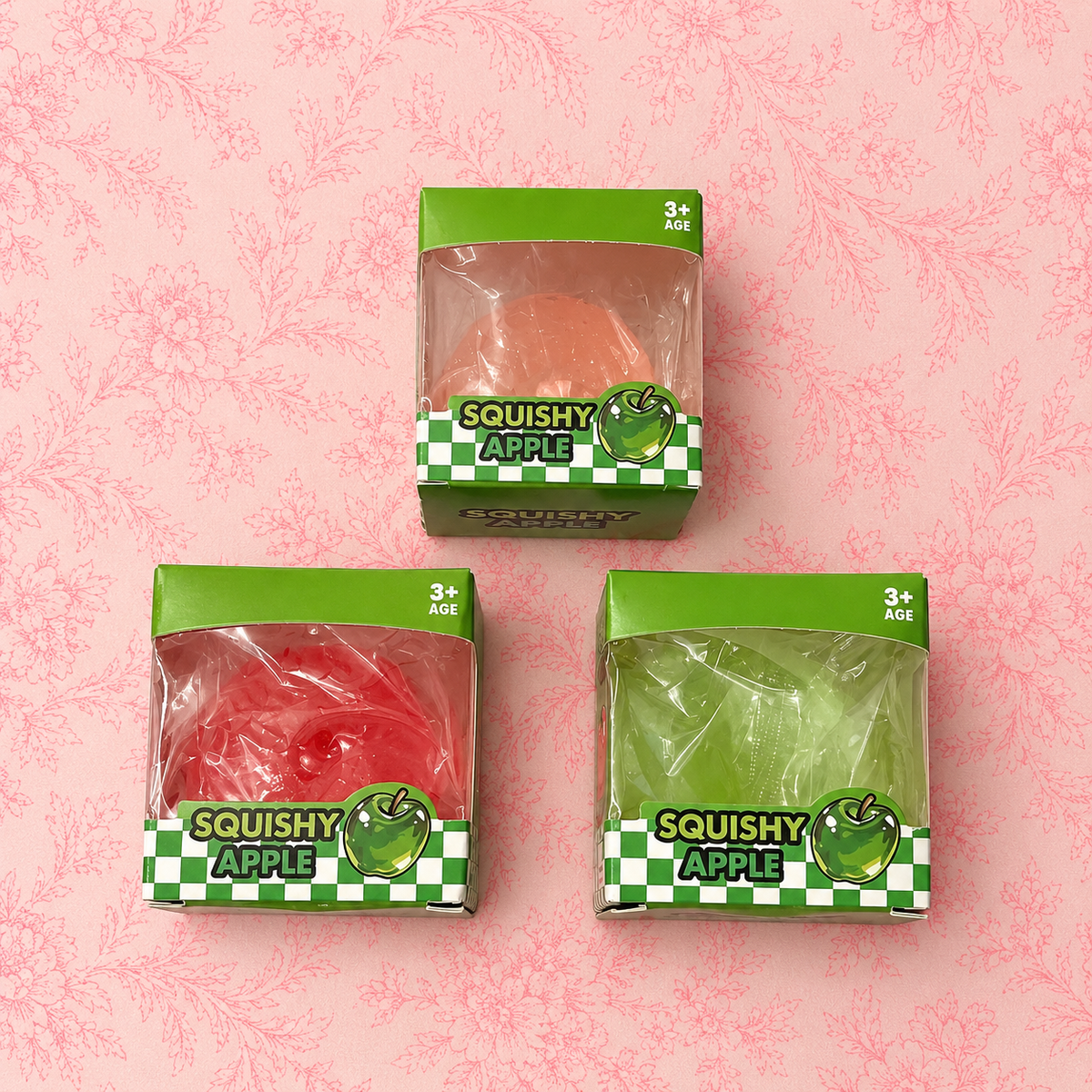 Clear Apple - Jelly Style Squishy