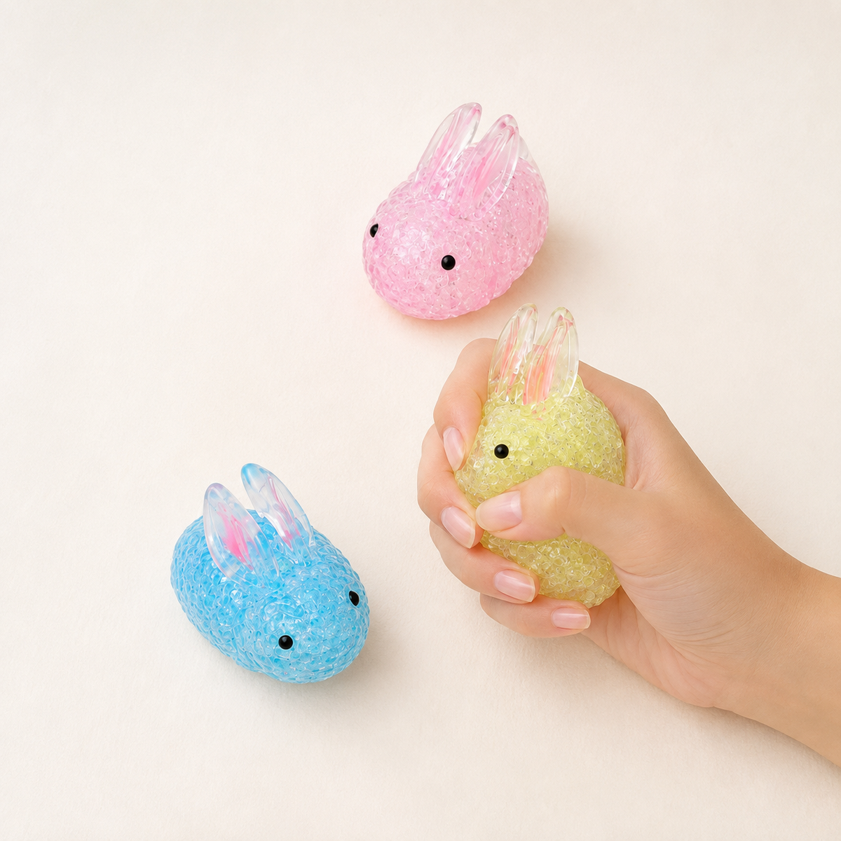 Glitter Bunny Sugar Squishy