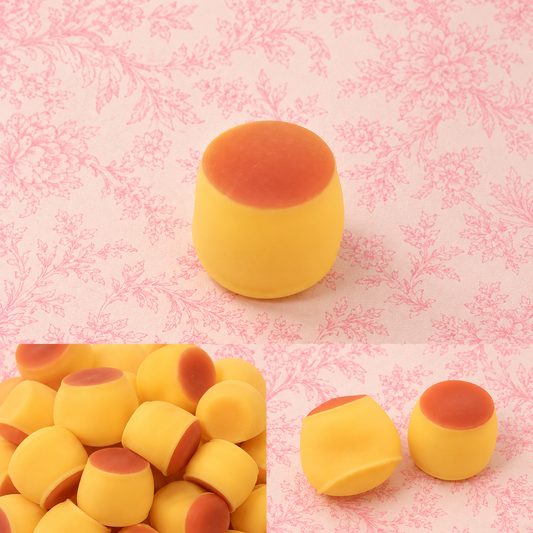 Crunchy Caramel Pudding Squishy